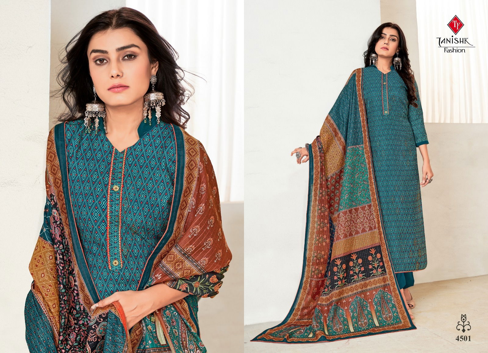 orum tanishq fashion muslin wholesale designer dress material catalog